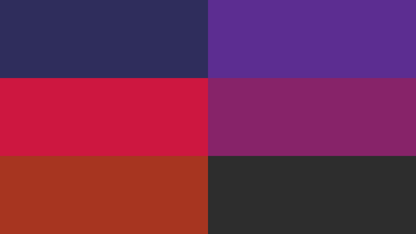 Six colors for an effective calendar